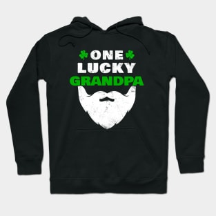 One Lucky Grandpa - Sant Patrick Day Gift Hoodie